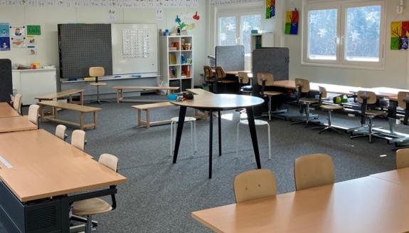Am Berater-Tisch der Primarschule