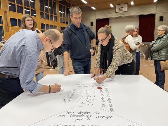 Grosses Interesse an Mitsprache zum Schulbau