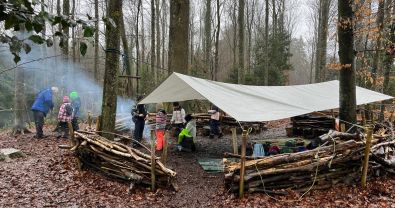 Lernen in der Natur – bei jedem Wetter