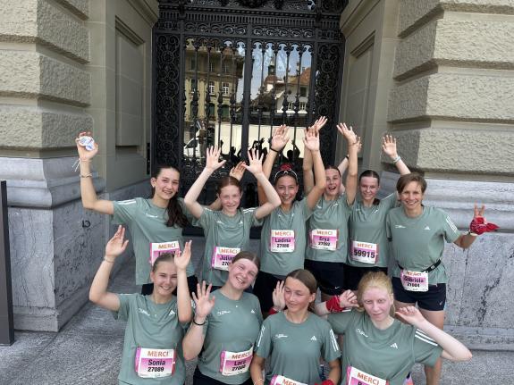 Befang-Delegation am Frauenlauf in Bern