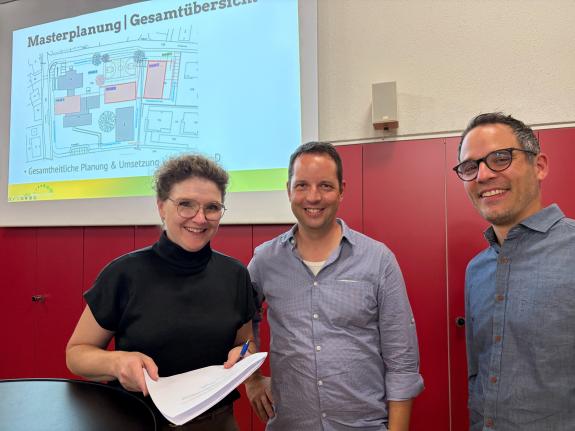 Schulbehörde präsentierte Masterplanung Oberdorf