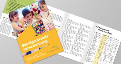 Einladung zur Schul- gemeindeversammlung (Budget 2026)