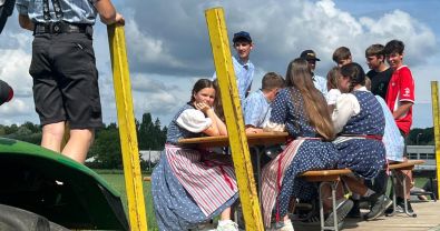 Im Pyjama zur Schule gekommen