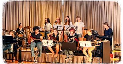 Pop statt Pause: Befang-Schülerband begeisterte
