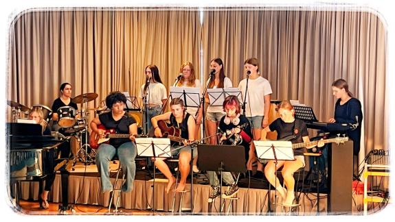 Pop statt Pause: Befang-Schülerband begeisterte