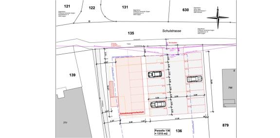 Oberdorf: Bauvisiere für mobilen Schulraum