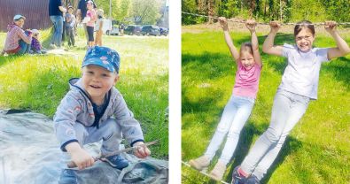 Sommerlicher Spielespass beim Pfadiheim