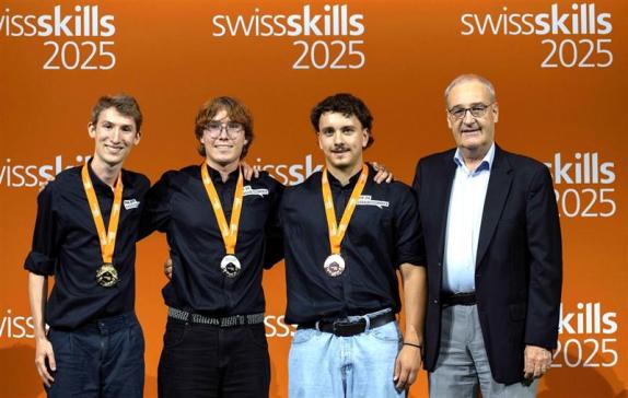 Silber! Janis Bodden glänzt bei den SwissSkills